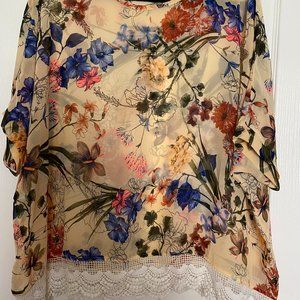 Grace & Lace Floral Chiffon